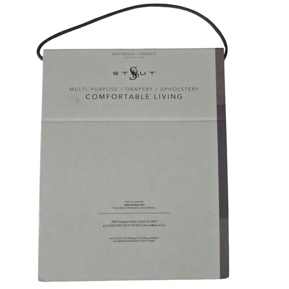 Stout Comfortable Living Drapery Upholstery Fabric Sample Book Designer Swatches - Picture 8 of 16